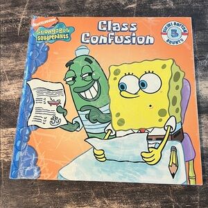 SpongeBob Squarepants class confusion Hardcover Book 2007